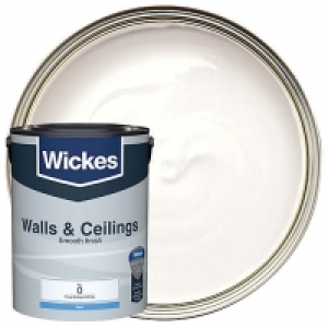 Wickes Pure Brilliant White - No. 0 Vinyl Matt Emulsion Pain £12.00