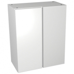 Wickes  Wickes Vienna White Gloss Floorstanding Corner Storage Unit 