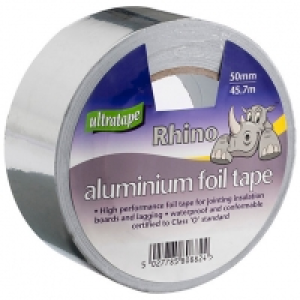 Wickes Self Adhesive Foil Tape - 50mm x 45m £6.00