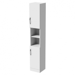 Wickes White Gloss Tall Tower Storage Unit - 1800 x 300mm £140.00