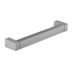 Wickes Georgia Square Bar Handle - Stainless Steel Effect 28