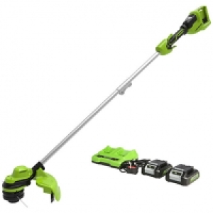 Greenworks 48V (2 x 24V) Line Trimmer with 2 x 24V 2Ah Batte £193.00