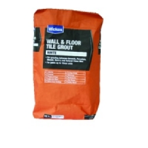 Wall & Floor Tile Grout White 12.5kg