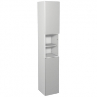 Wickes  Wickes Vienna Grey Gloss on White Fitted Tall Tower Drawer U