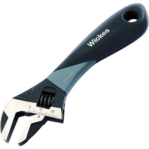 Wickes Smooth Grip Adjustable Wrench - 152mm (6 Inch)