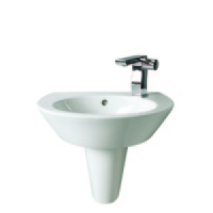 Rivoli Basin and Semi Pedestal 550mm