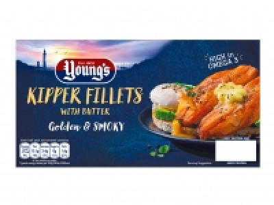 Youngs Kipper Fillets with Butter £1.19