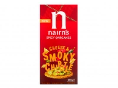 Nairns Cheese & Smoky Chipotle Spicy Oatcakes