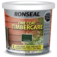 BMStores  Ronseal One Coat Timbercare - Forest Green 5L