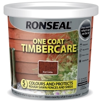 BMStores  Ronseal One Coat Timbercare - Red Cedar 5L