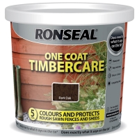 BMStores  Ronseal One Coat Timbercare - Dark Oak 5L