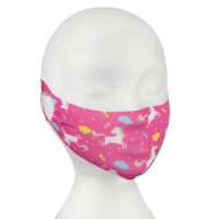 BMStores  Kids Dual Layer Fabric Reusable Face Covering - Unicorns - H