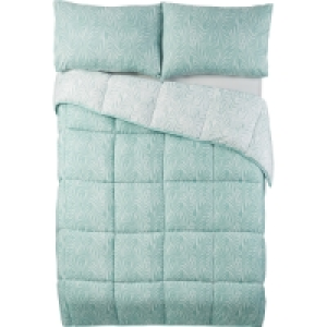 Green Leaves Double Duvet Set