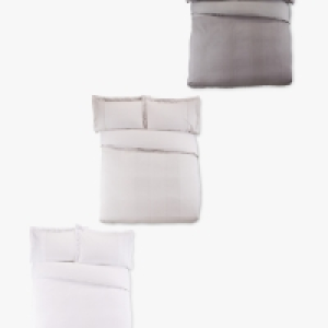 Double Waffle Duvet Cover Set