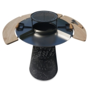 Gardenline 2 in 1 Grill and Fire Pit