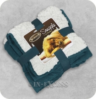 InExcess  Scruffs Luxurious Reversible Dog Blanket - Deep Teal
