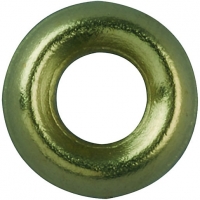 Wickes  Wickes Brass Screw Cup Washers - No.10 Pack of 20