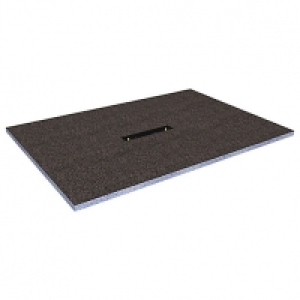 Wickes Linear 30mm Wetroom Shower Tray with Centre Drain Lev £304.00