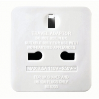 Wickes  Masterplug Travel Plug Adaptor UK to USA