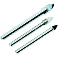 Wickes  Wickes Tile & Glass Drill Bit - Pack of 3