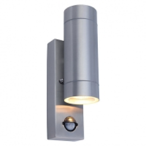 Lutec Vienna Stainless Steel Up & Down PIR Light £25.00