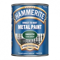 Wickes  Hammerite Metal Paint - Smooth Dark Green 750ml