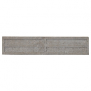Wickes Recessed Concrete Gravel Board - 50mm X 300mm X 1.83m £26.00