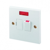 Wickes  Wickes 13 Amp Fused Switched Spur with Neon Indicator - Poli