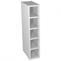 Wickes  Wickes Fitted Furniture White Gloss Wall or Floorstanding To