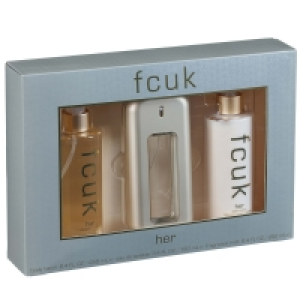 BMStores  FCUK Her Fragrance Set 3pc