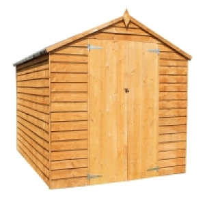Mercia Overlap Apex Double Door Value Shed - 8 x 6 £449.99