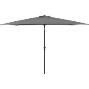 Sturdi 2.5m Aluminium Round Garden Parasol - Grey £94.00