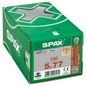 Spax Tx Washer Head Wirox Screws - 5.0x77mm Pack Of 150 £16.97