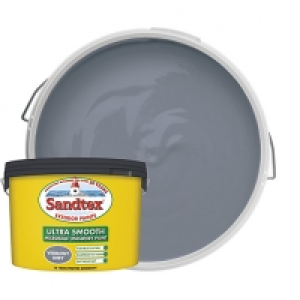 Sandtex Ultra Smooth Masonry Paint - Vermont Grey 10L £30.00