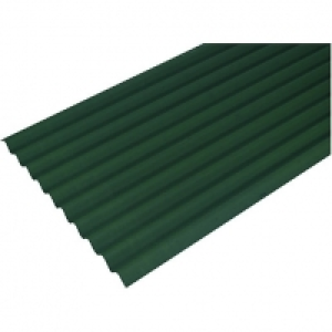 Onduline Green Bitumen Corrugated Roof Sheet - 950mm x 2000m