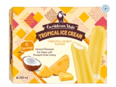 Caribbean Style Tropical Ice Cream