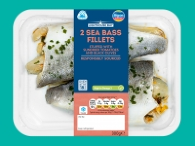 Lighthouse Bay 2 Sea Bass Fillets Stuffed with Sundried Toma