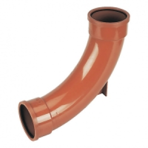 FloPlast 110mm Underground Drainage Rest Bend Double Socket  £19.00