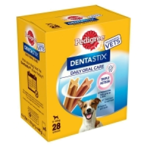 QDStores  28 Stick Pedigree Denta Stix For Small Dogs