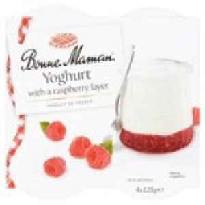 Bonne Maman Yoghurt With A Raspberry Layer