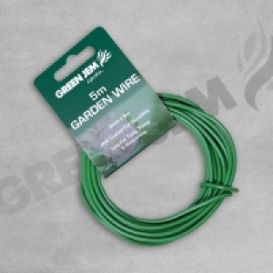 Offer InExcess Green Jem PVC Coated Garden Wire - 5m InExcess
