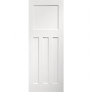 Wickes  XL Joinery Dx White 4 Panel Internal Fire Door - 1981mm x 76