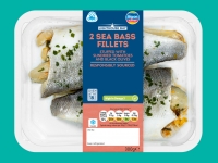 Lidl  Lighthouse Bay 2 Sea Bass Fillets Stuffed with Sundried Toma