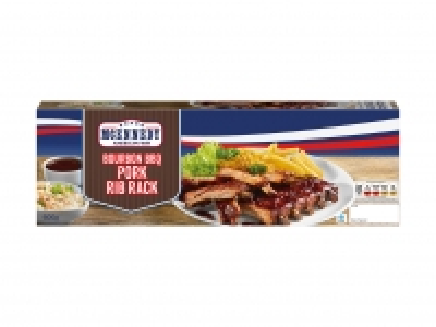Lidl  Mcennedy Bourbon BBQ Pork Rib Rack