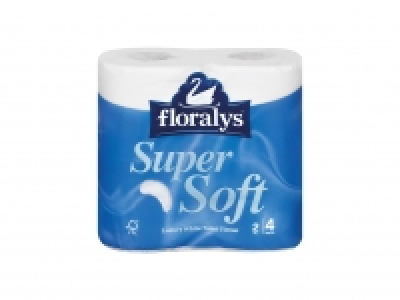 Floralys Premium White Toilet Tissue