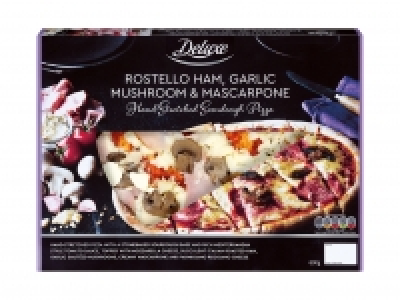 Deluxe Fresh Ham & Mushroom Sourdough Pizza
