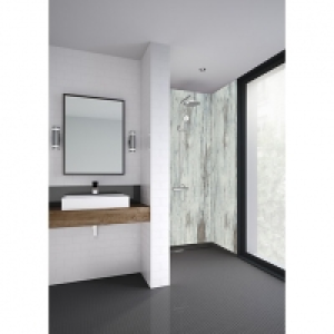 Mermaid Vintage Wood Laminate 3 Sided Shower Panel Kit - 170 £1,099.00