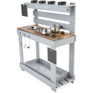 Little Town Grey Mud Kitchen