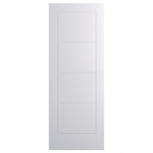 Wickes  Wickes Kent White Smooth Moulded 4 Panel Internal Fire Door 