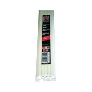4FireDoors Intumescent Fire Seal - White 10 x 4mm Single Doo £6.45